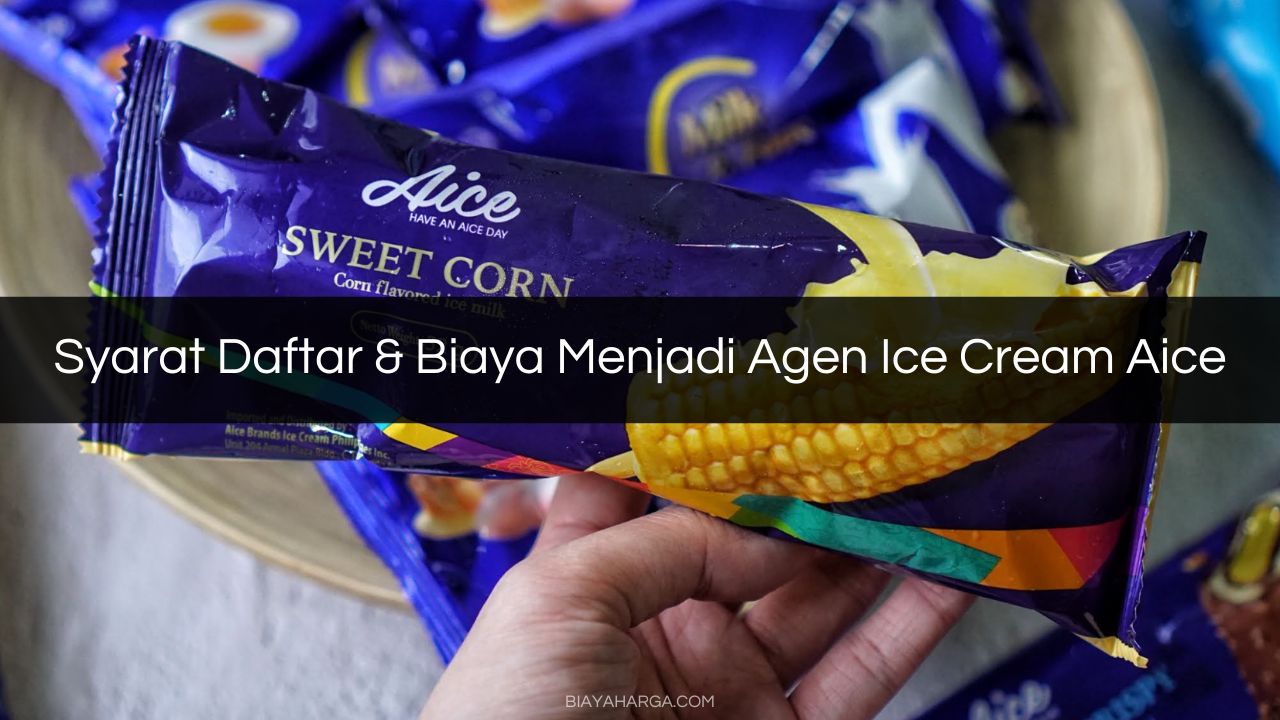 Syarat Daftar & Biaya Menjadi Agen Ice Cream Aice