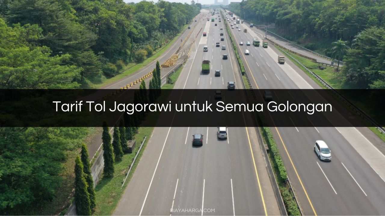 Tarif Tol Jagorawi untuk Semua Golongan