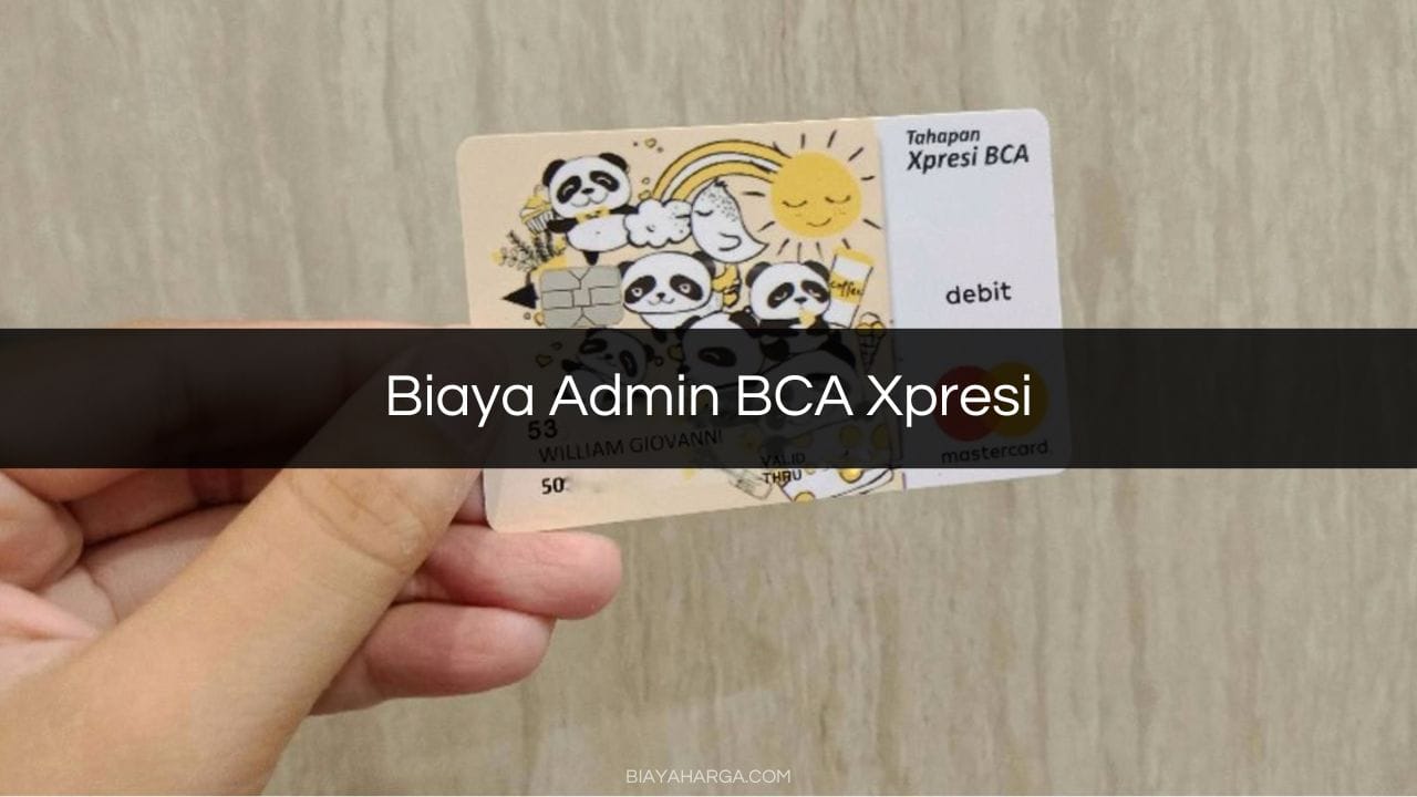 Biaya Admin BCA Xpresi