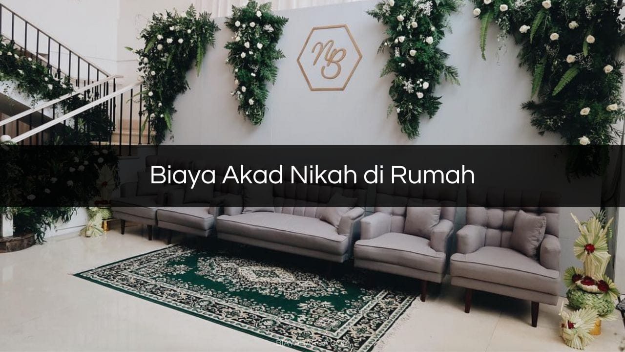 Biaya Akad Nikah di Rumah