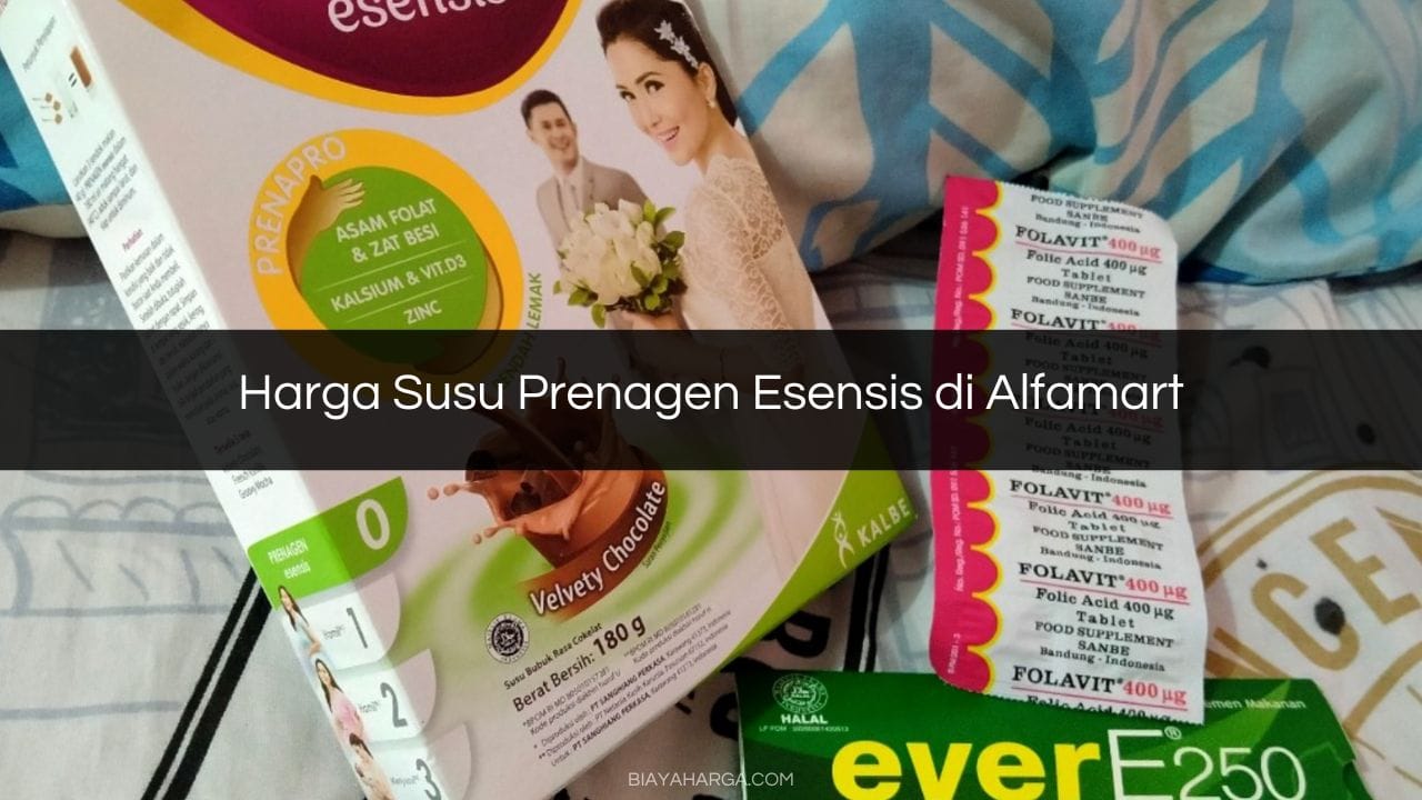 Harga Susu Prenagen Esensis di Alfamart